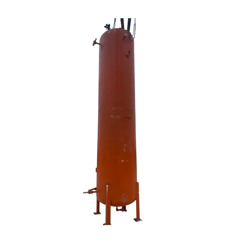 Industrial Service &amp; Fabricators, Inc Receptor de amoníaco vertical (45 x 190 pulgadas, 1500 galones)