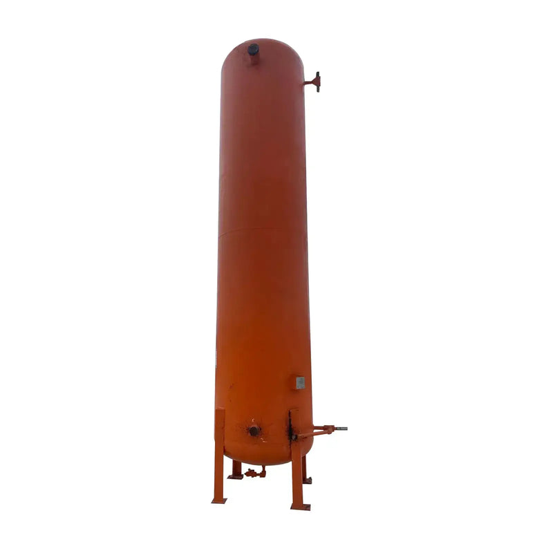 Industrial Service &amp; Fabricators, Inc Receptor de amoníaco vertical (45 x 190 pulgadas, 1500 galones)