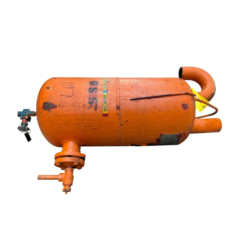 Vilter Vertical Ammonia Oil Tank (15in x 35in., 35 Gallons)