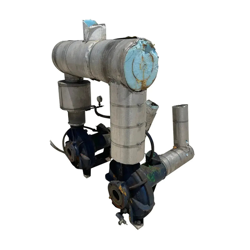 Tambor de compensación de amoníaco horizontal Turbo Ice (26 x 84 pulgadas, 232 galones)