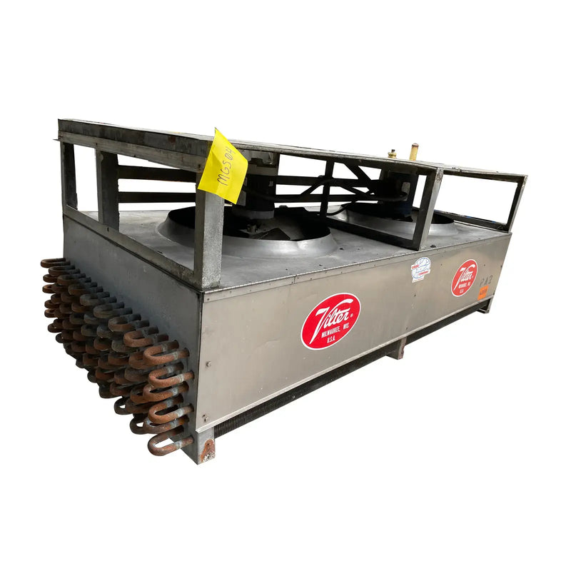 Bobina evaporadora de amoníaco Vilter UF 21-64-1/2-XA-HGC - 9 TR, 2 ventiladores (baja temperatura)