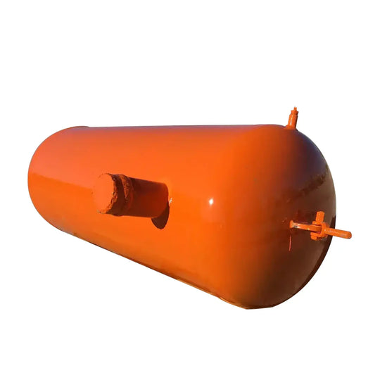 Globe Ice Machine Co. Horizontal Oil Separator (23in X 64 in. 115 Gallons)