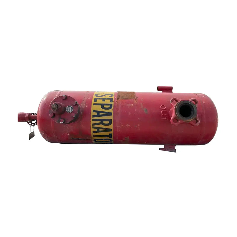 Seattle Refrigeration Inc Vertical Oil Separator (10in X 35in. 12 Gallons)