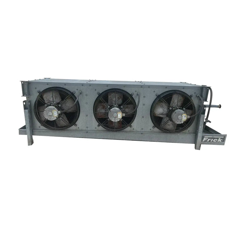 Serpentín evaporador de amoníaco Frick (York) SCS 363SH - 7 TR, 3 ventiladores (temperatura baja/media)