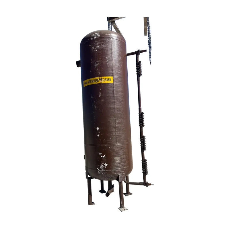 Receptor de amoníaco vertical Precision Heat Exchanger Co
