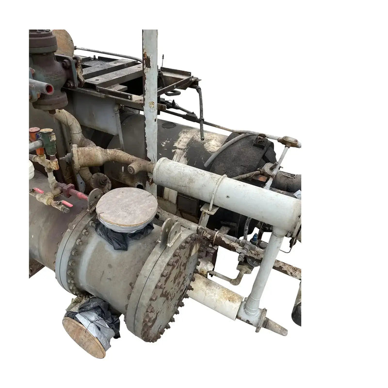 Paquete de compresor de tornillo rotativo (2018DLR3VOFOEM, 450 HP 4160 V, FALTA MICRO PANEL)