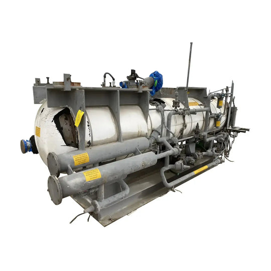 Paquete de compresor de tornillo rotativo FES (FALTA COMPRESOR, 600 HP 4160 V, FALTA MICRO PANEL)