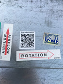 Unused Loren Cook 330SQN-B Centrifugal Fan