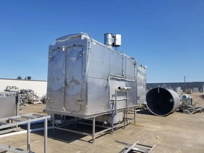Sani-Matic Automatic Smoke House Cart Washer With A/B Plc Controls