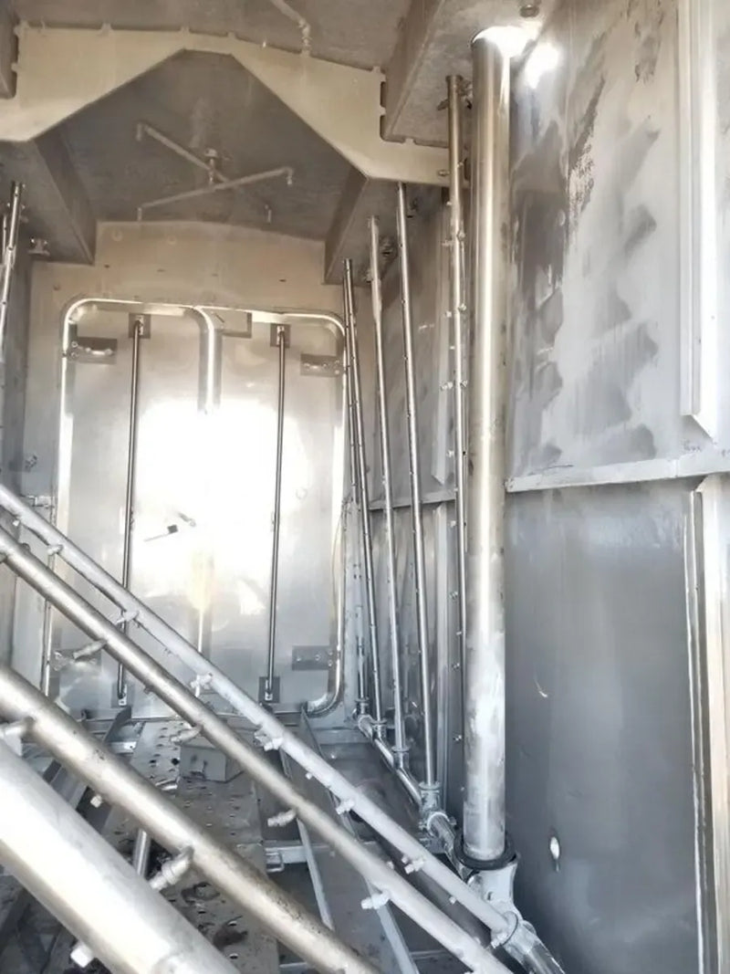 Sani-Matic Automatic Smoke House Cart Washer With A/B Plc Controls