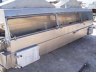 SMB Stainless Steel Cooling Tunnel - 6.5 ft. wide SMB 
