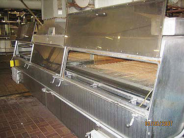 SMB Stainless Steel Cooling Tunnel - 6.5 ft. wide SMB 
