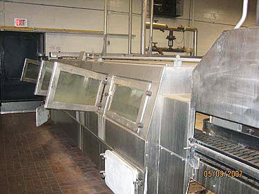 SMB Stainless Steel Cooling Tunnel - 6.5 ft. wide SMB 