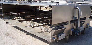 SMB Stainless Steel Cooling Tunnel - 6.5 ft. wide SMB 