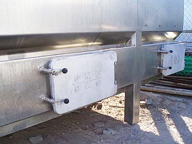 SMB Stainless Steel Cooling Tunnel - 6.5 ft. wide SMB 