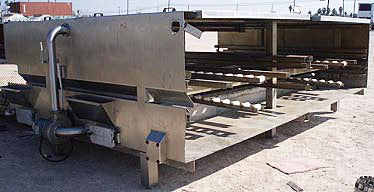 SMB Stainless Steel Cooling Tunnel - 6.5 ft. wide SMB 