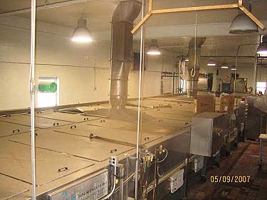 SMB Stainless Steel Cooling Tunnel - 6.5 ft. wide SMB 