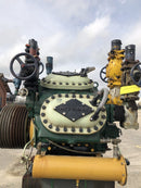 Paquete de compresor alternativo Mycom N62B de 8 cilindros (100 HP 230/460 V, accionado por correa)