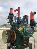 Paquete de compresor alternativo Mycom N62B de 8 cilindros (100 HP 230/460 V, accionado por correa)