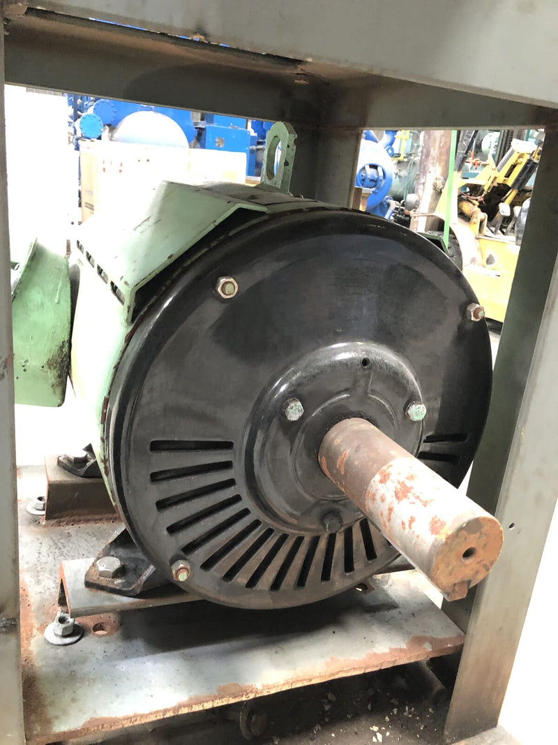 Mycom N62B 8-Cylinder Reciprocating Compressor Package (100 HP 230/460 V, Belt Driven)