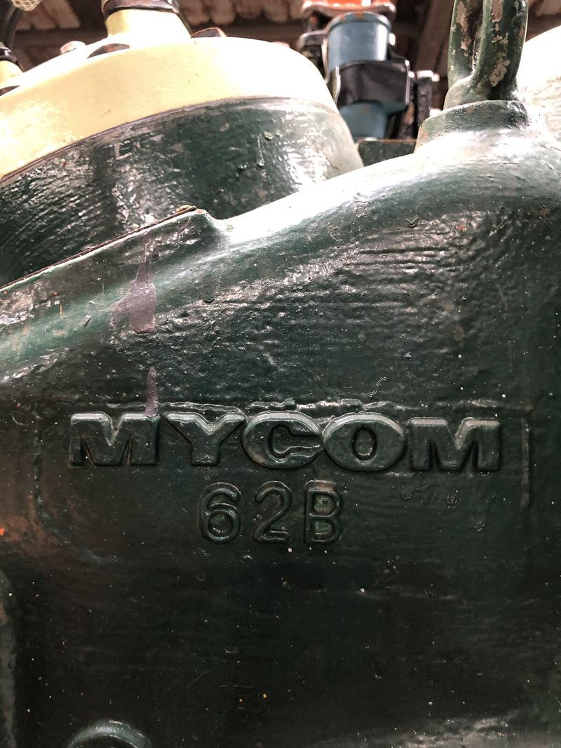 Mycom N62B 8-Cylinder Reciprocating Compressor Package (100 HP 230/460 V, Belt Driven)
