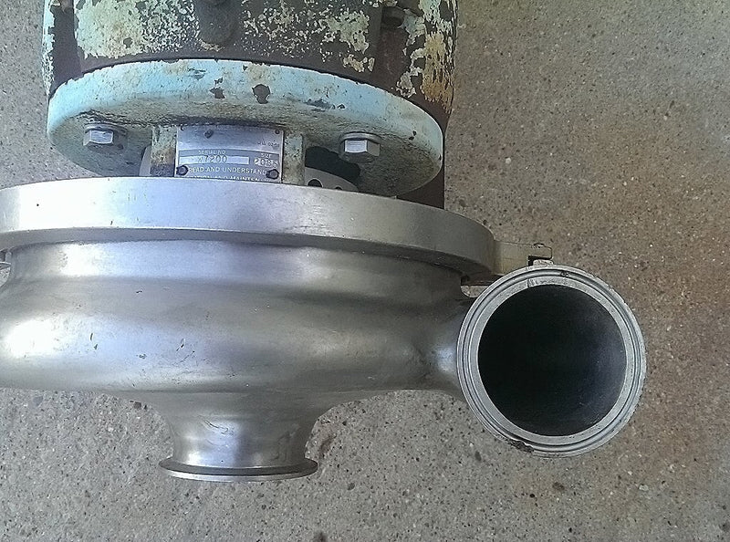 SPX / Waukesha 2085 Sanitary Stainless Steel Pump Waukesha Cherry-Burrell 