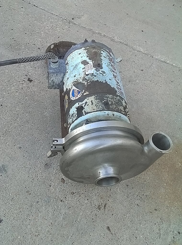 SPX / Waukesha 2085 Sanitary Stainless Steel Pump Waukesha Cherry-Burrell 
