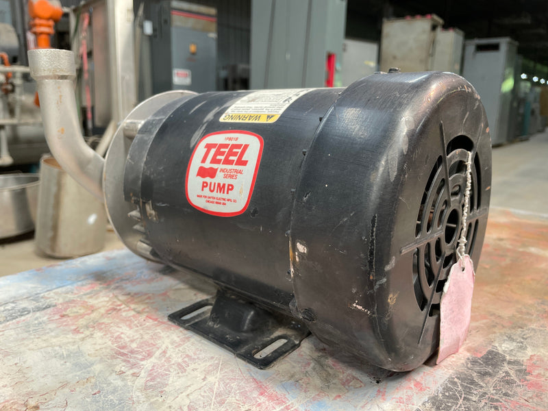 SS Dayton/Teel 1P801B Centrifugal Pump (.75 HP) Dayton/Teel 