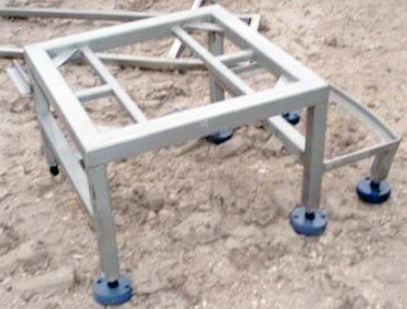 Stainless Steel 2-Step Stairs Not Specified 