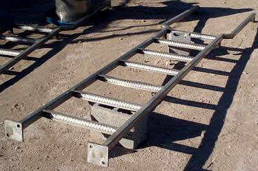 Stainless Steel 7-Step Ladder Not Specified 