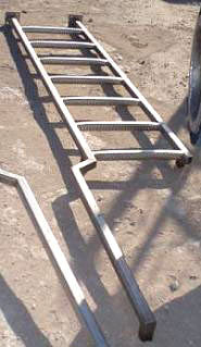 Stainless Steel 7-Step Ladder Not Specified 
