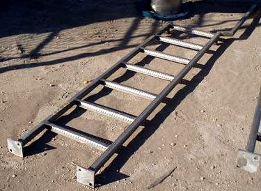 Stainless Steel 7-Step Ladder Not Specified 