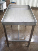 Stainless Steel Cheese Drain Table Genemco 