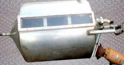 Stainless Steel Cone Bottom and Closed Top Mix Tank- 100 Gallon Genemco 