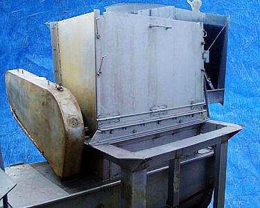 Stainless Steel Delumper with Screw Auger Discharge Not Specified 
