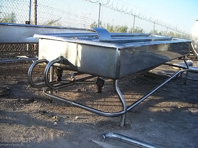 Stainless Steel Dual Compartment Cop Wash Tank Not Specified 