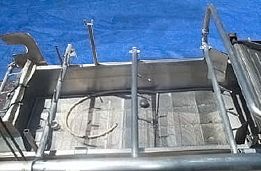 Stainless Steel Elevated Conveyor with Wash Tank- 500 Gallon Not Specified 