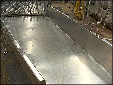 Stainless Steel Feed Chute Not Specified 