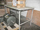 Stainless Steel Frame Teflon Top Table Not Specified 