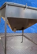 Stainless Steel Hopper Tank- 130 Gallon Genemco 