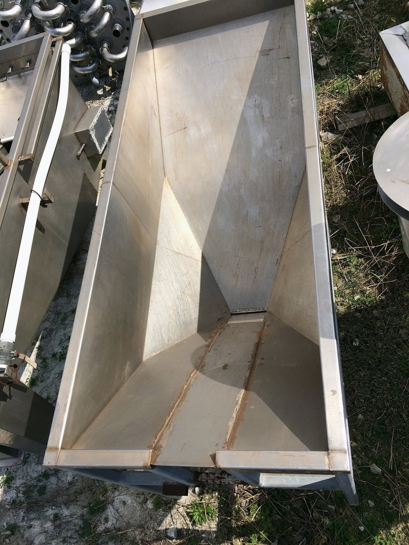 Stainless Steel Hopper Tank Not Specified 