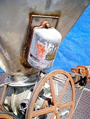Stainless Steel Hopper with Rotary Airlock Not Specified 