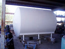 Stainless Steel Horizontal Jacketed Tank- 3,500 Gallon Not Specified 
