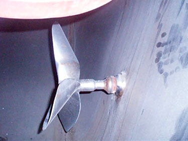 Stainless Steel Horizontal Jacketed Tank- 3,500 Gallon Not Specified 