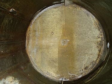 Stainless Steel Horizontal Single Shell Tank- 30 Gallon Not Specified 