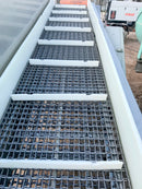 Stainless Steel Incline Conveyor - 18 in. wide Not Specified 