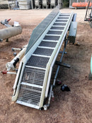 Stainless Steel Incline Conveyor - 18 in. wide Not Specified 