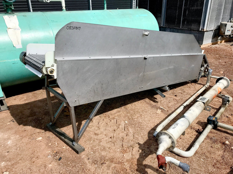 Stainless Steel Incline Conveyor - 18 in. wide Not Specified 