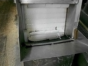 Stainless Steel Incline Conveyor - 18 in. wide Not Specified 