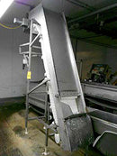 Stainless Steel Incline Conveyor - 18 in. wide Not Specified 